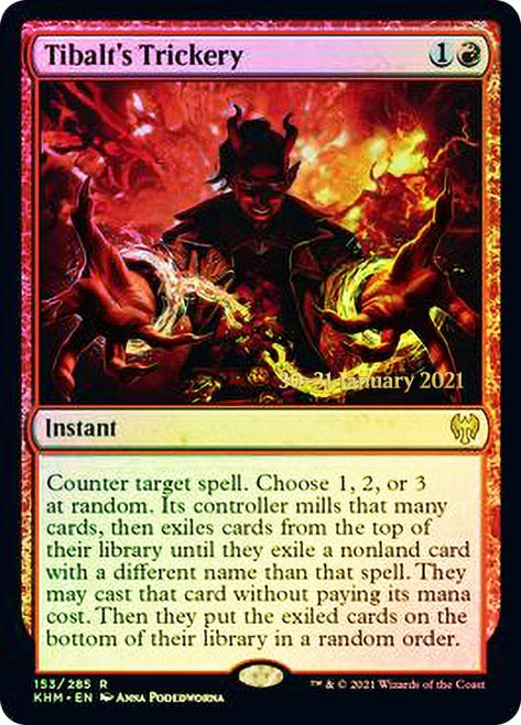 Tibalt's Trickery [Kaldheim Prerelease Promos] | Deep Dive Games St. Marys