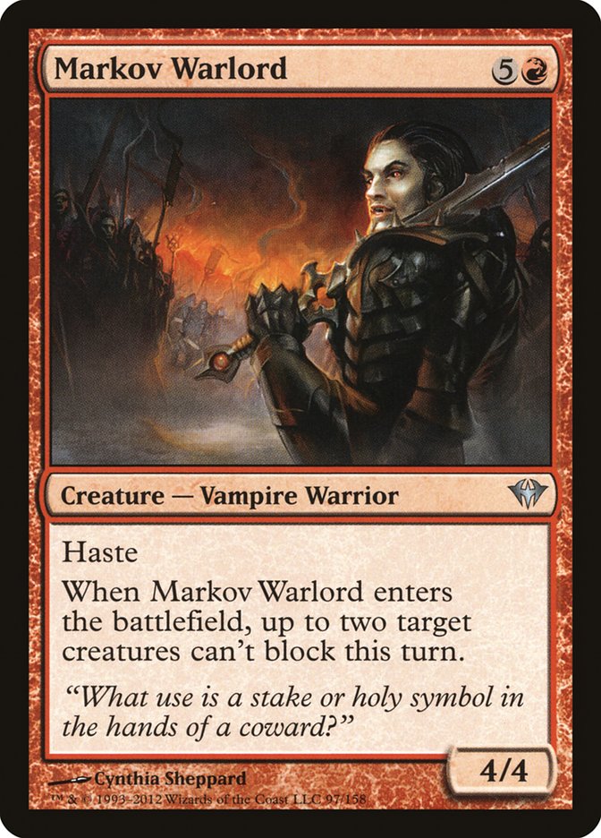 Markov Warlord [Dark Ascension] | Deep Dive Games St. Marys