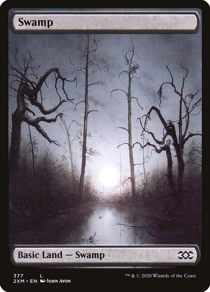 Swamp (377) [Double Masters] | Deep Dive Games St. Marys