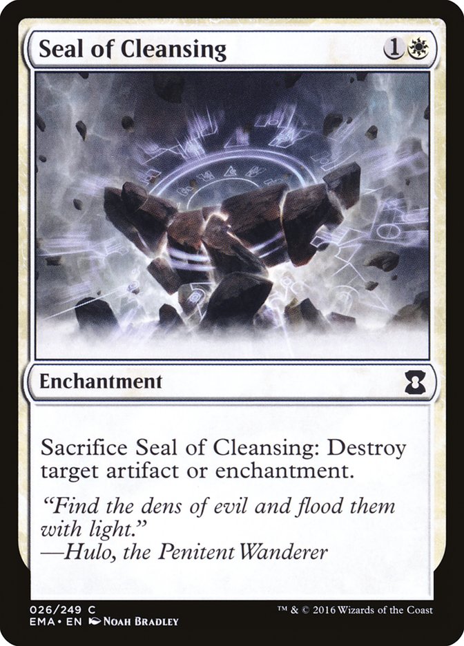 Seal of Cleansing [Eternal Masters] | Deep Dive Games St. Marys