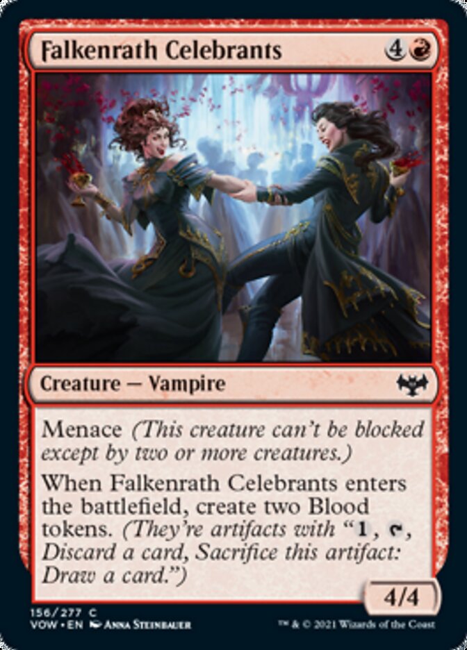 Falkenrath Celebrants [Innistrad: Crimson Vow] | Deep Dive Games St. Marys