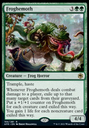 Froghemoth (Promo Pack) [Dungeons & Dragons: Adventures in the Forgotten Realms Promos] | Deep Dive Games St. Marys