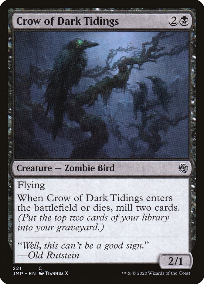 Crow of Dark Tidings [Jumpstart] | Deep Dive Games St. Marys