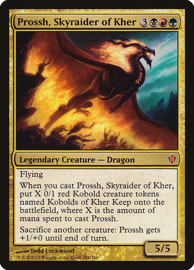 Prossh, Skyraider of Kher [Commander 2013] | Deep Dive Games St. Marys