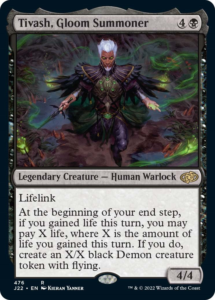 Tivash, Gloom Summoner [Jumpstart 2022] | Deep Dive Games St. Marys
