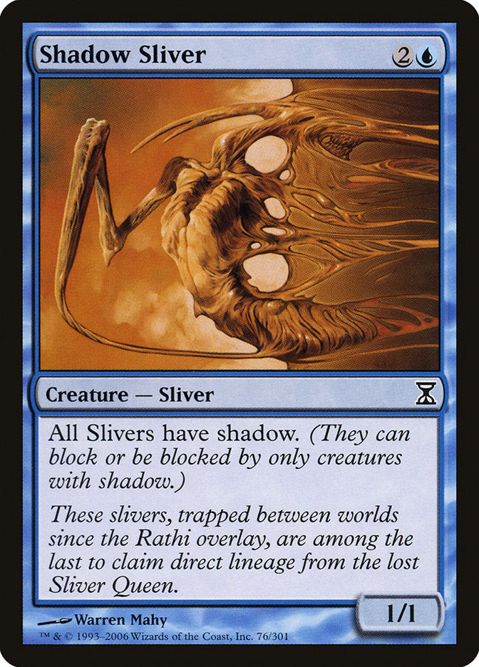 Shadow Sliver [Time Spiral] | Deep Dive Games St. Marys