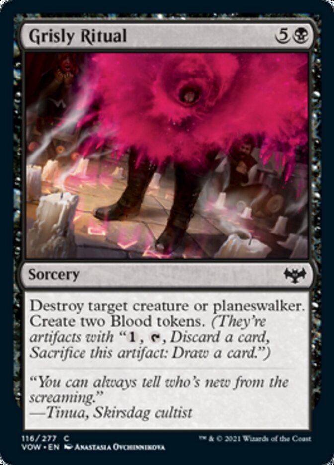 Grisly Ritual [Innistrad: Crimson Vow] | Deep Dive Games St. Marys