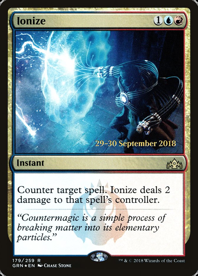 Ionize [Guilds of Ravnica Prerelease Promos] | Deep Dive Games St. Marys