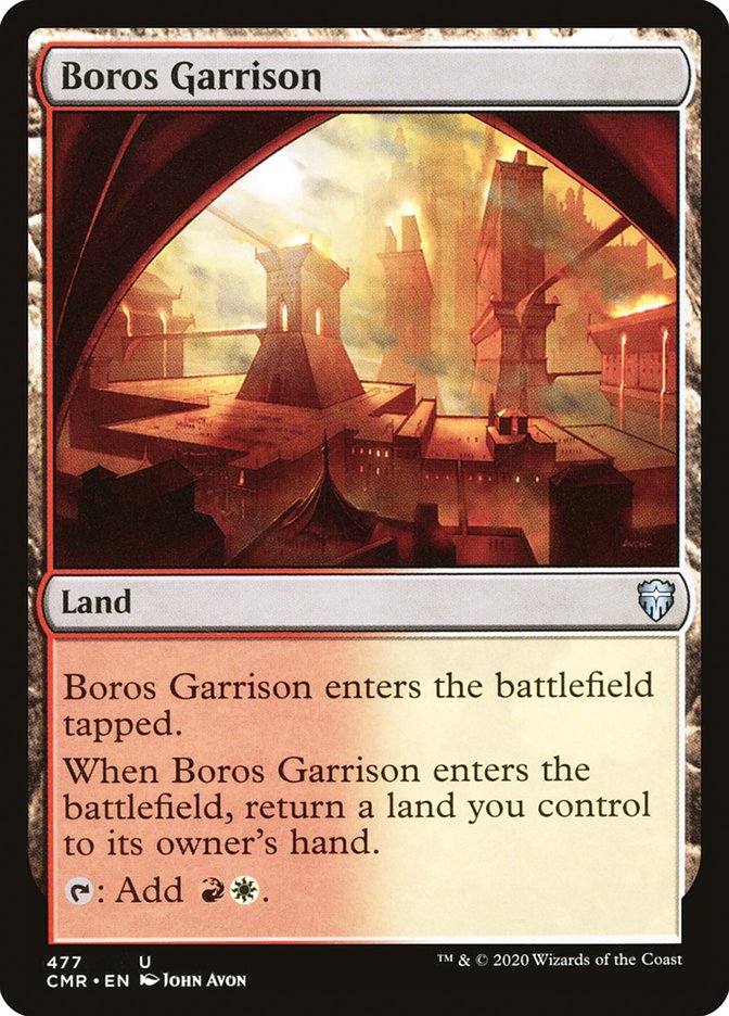 Boros Garrison [Commander Legends] | Deep Dive Games St. Marys