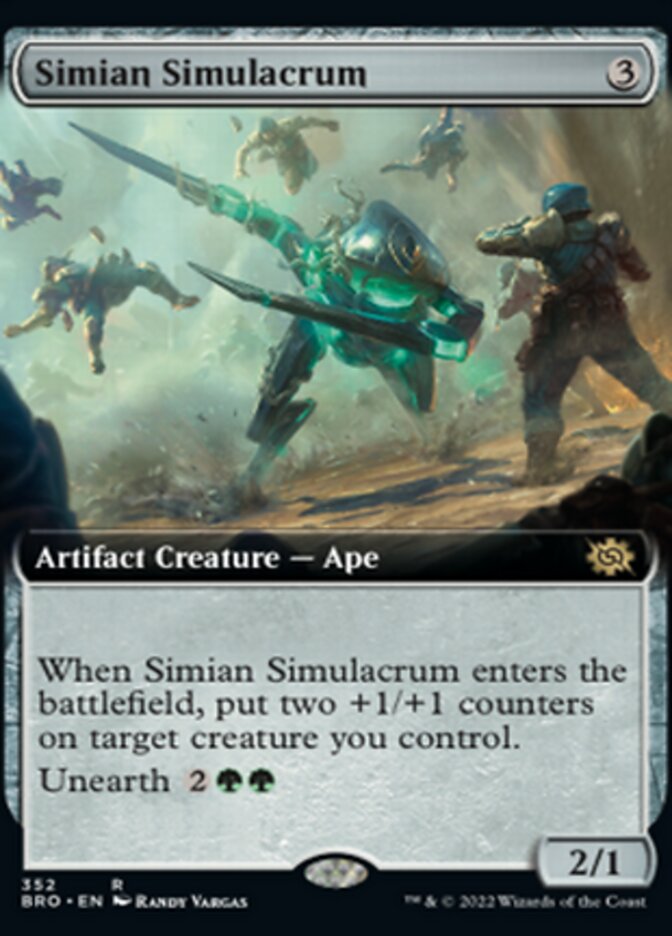 Simian Simulacrum (Extended Art) [The Brothers' War] | Deep Dive Games St. Marys