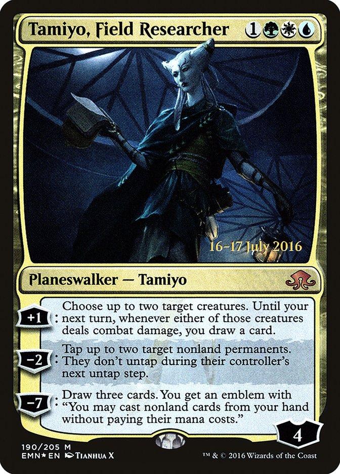 Tamiyo, Field Researcher [Eldritch Moon Prerelease Promos] | Deep Dive Games St. Marys