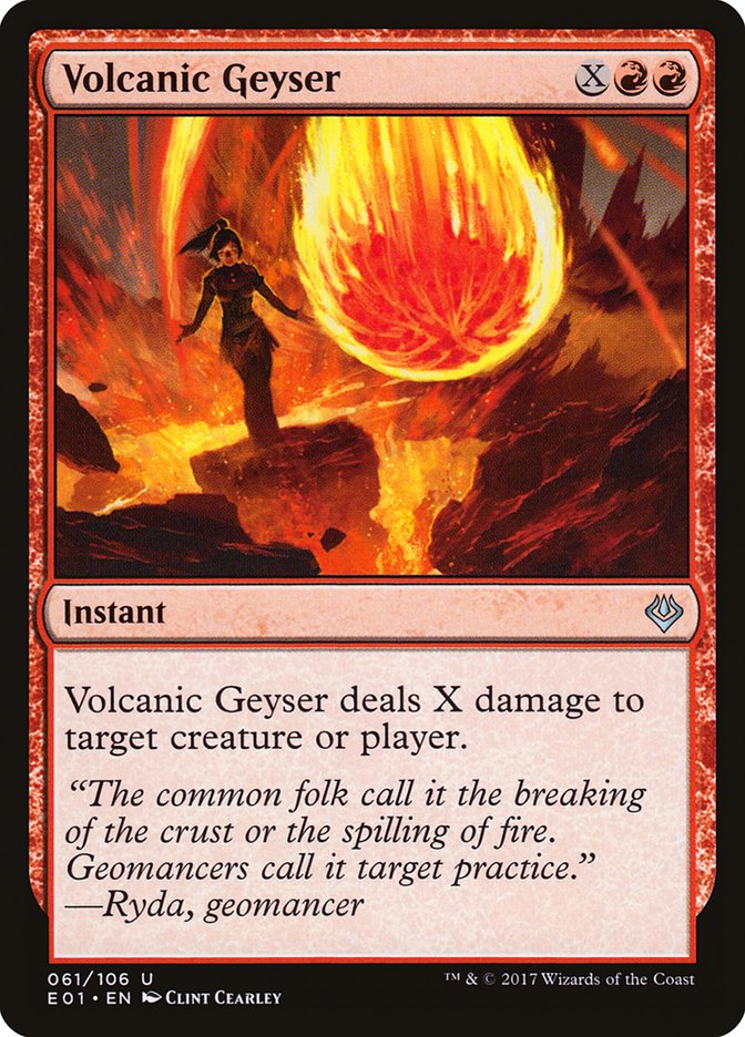 Volcanic Geyser [Archenemy: Nicol Bolas] | Deep Dive Games St. Marys