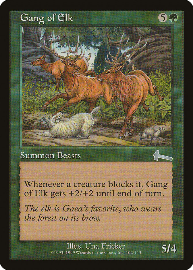 Gang of Elk [Urza's Legacy] | Deep Dive Games St. Marys