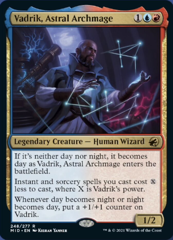 Vadrik, Astral Archmage [Innistrad: Midnight Hunt] | Deep Dive Games St. Marys