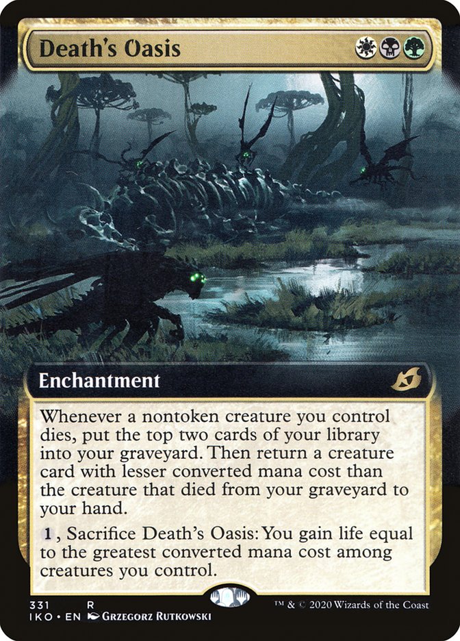 Death's Oasis (Extended Art) [Ikoria: Lair of Behemoths] | Deep Dive Games St. Marys