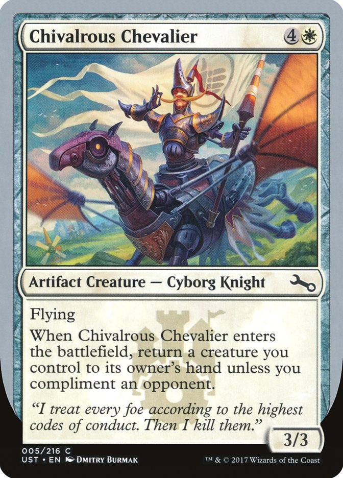 Chivalrous Chevalier [Unstable] | Deep Dive Games St. Marys