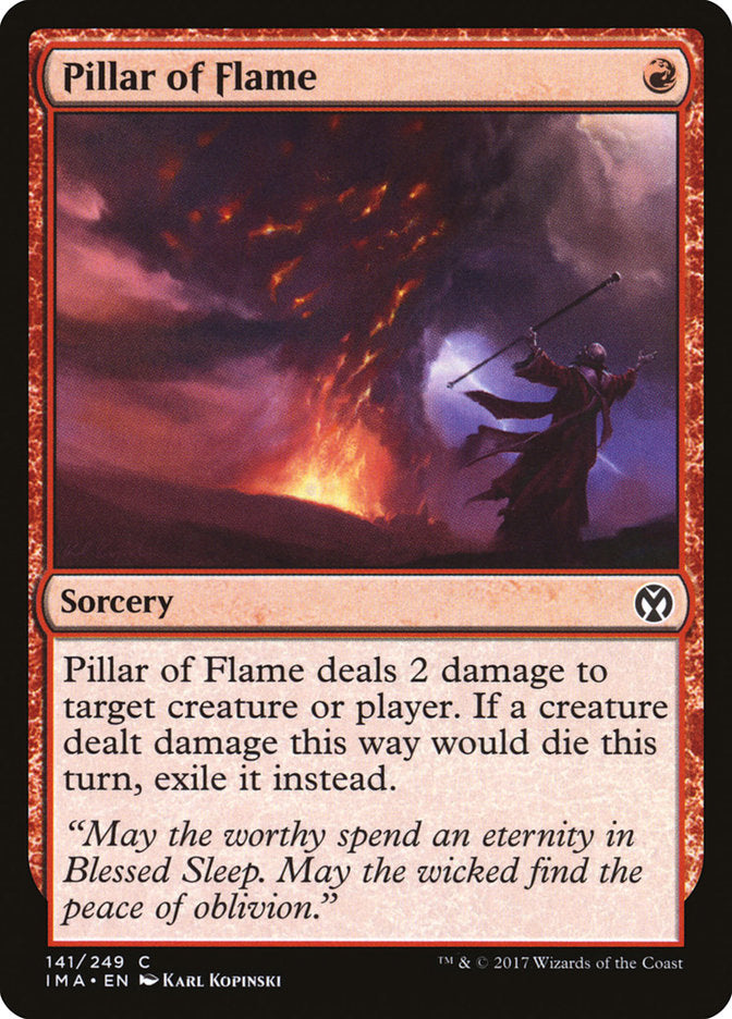 Pillar of Flame [Iconic Masters] | Deep Dive Games St. Marys