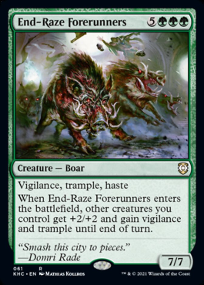 End-Raze Forerunners [Kaldheim Commander] | Deep Dive Games St. Marys