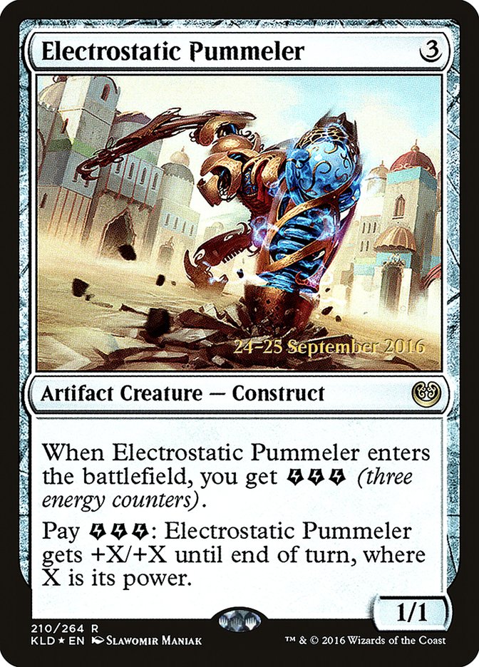 Electrostatic Pummeler [Kaladesh Prerelease Promos] | Deep Dive Games St. Marys