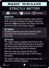 Strictly Better (Magic Minigame) [Kaldheim Minigame] | Deep Dive Games St. Marys
