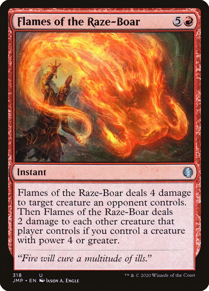 Flames of the Raze-Boar [Jumpstart] | Deep Dive Games St. Marys