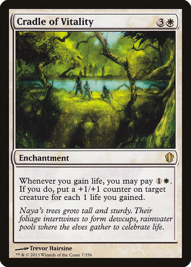 Cradle of Vitality [Commander 2013] | Deep Dive Games St. Marys