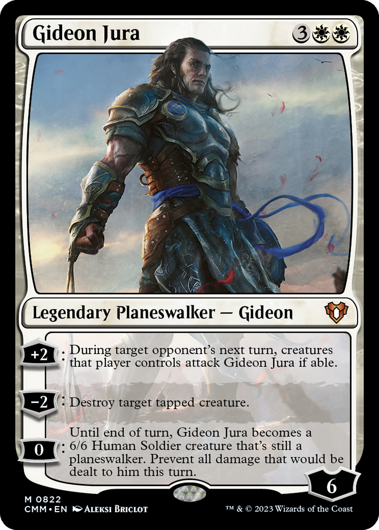 Gideon Jura [Commander Masters] | Deep Dive Games St. Marys