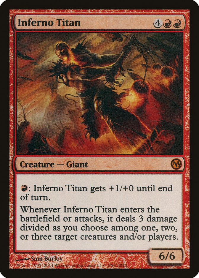 Inferno Titan (Duels of the Planeswalkers Promos) [Duels of the Planeswalkers Promos 2011] | Deep Dive Games St. Marys