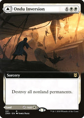 Ondu Inversion // Ondu Skyruins (Extended Art) [Zendikar Rising] | Deep Dive Games St. Marys