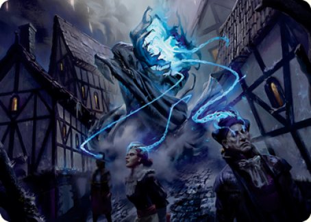 Dreamshackle Geist Art Card [Innistrad: Crimson Vow Art Series] | Deep Dive Games St. Marys