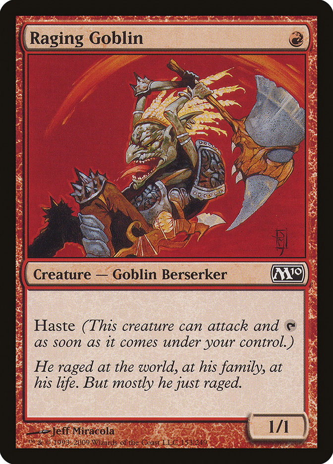 Raging Goblin [Magic 2010] | Deep Dive Games St. Marys
