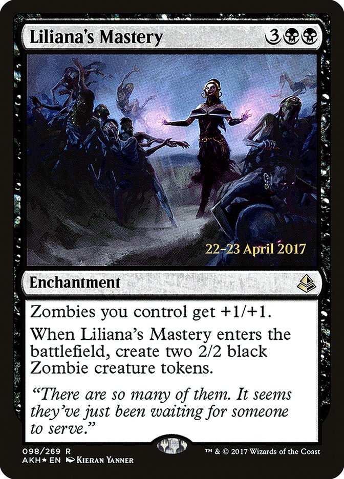 Liliana's Mastery [Amonkhet Prerelease Promos] | Deep Dive Games St. Marys