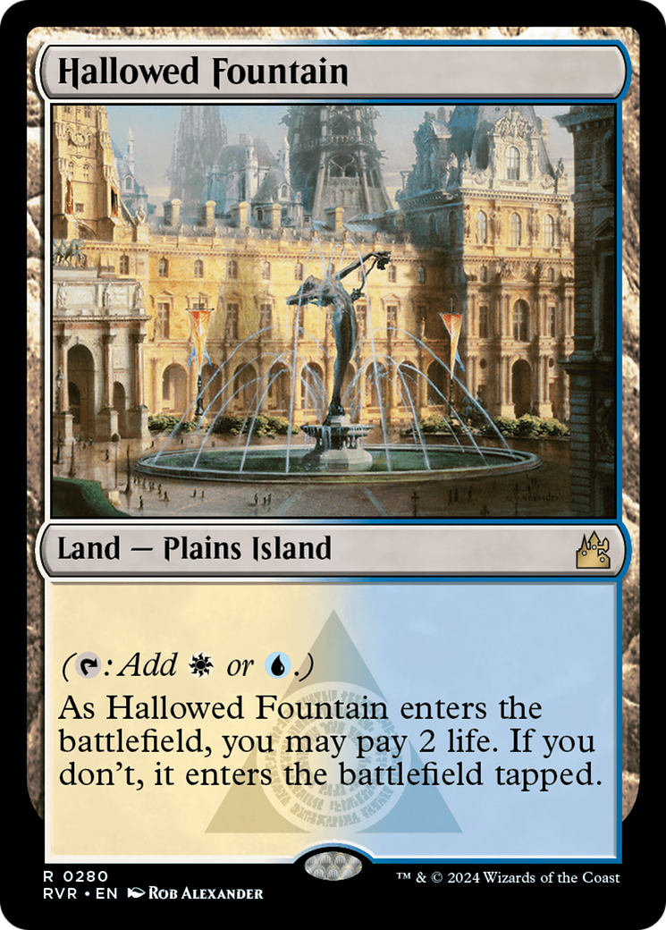 Hallowed Fountain [Ravnica Remastered] | Deep Dive Games St. Marys