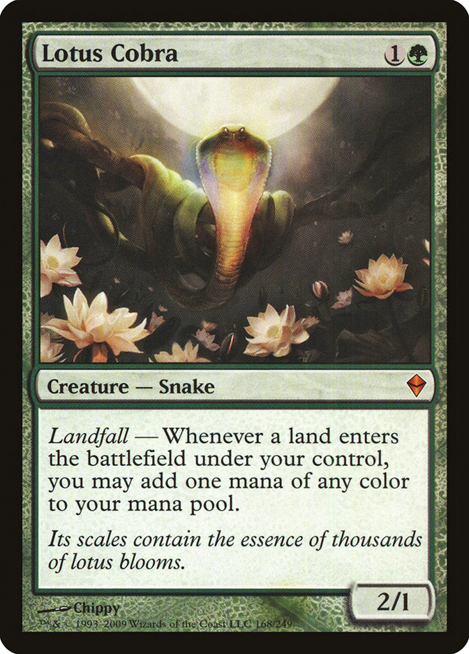 Lotus Cobra [Zendikar] | Deep Dive Games St. Marys