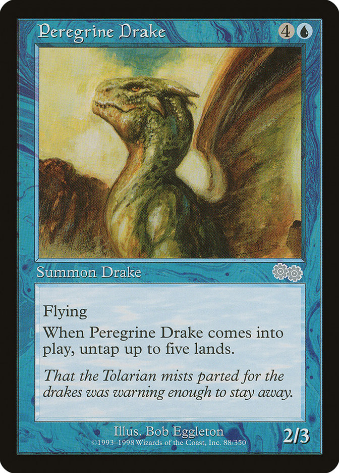 Peregrine Drake [Urza's Saga] | Deep Dive Games St. Marys