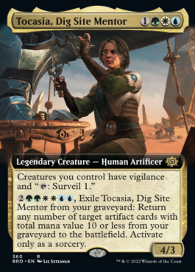 Tocasia, Dig Site Mentor (Extended Art) [The Brothers' War] | Deep Dive Games St. Marys