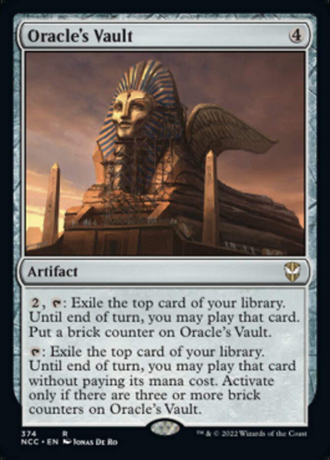 Oracle's Vault [Streets of New Capenna Commander] | Deep Dive Games St. Marys