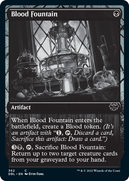 Blood Fountain [Innistrad: Double Feature] | Deep Dive Games St. Marys