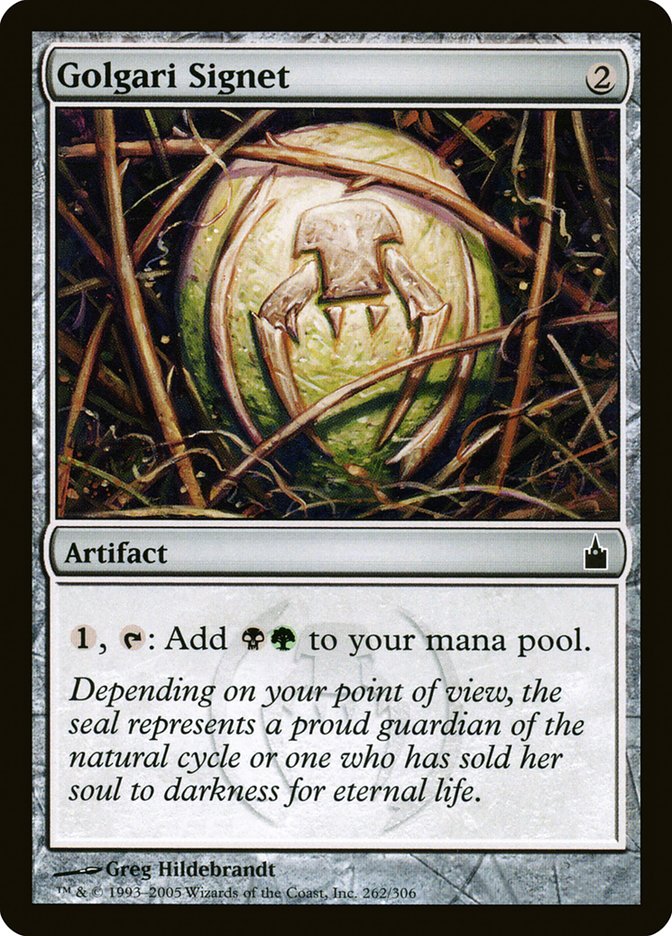 Golgari Signet [Ravnica: City of Guilds] | Deep Dive Games St. Marys