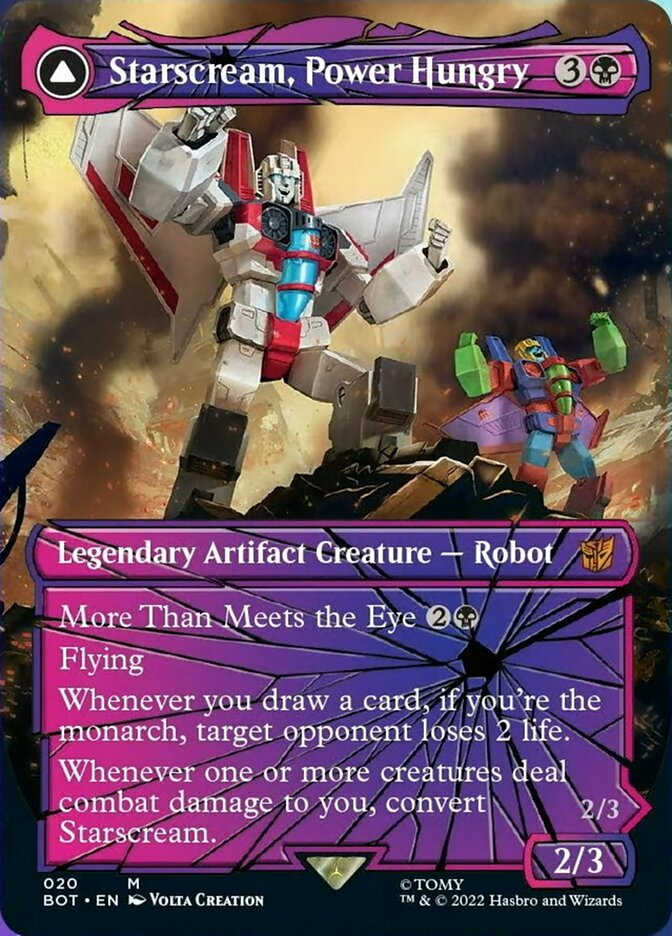 Starscream, Power Hungry // Starscream, Seeker Leader (Shattered Glass) [Transformers] | Deep Dive Games St. Marys