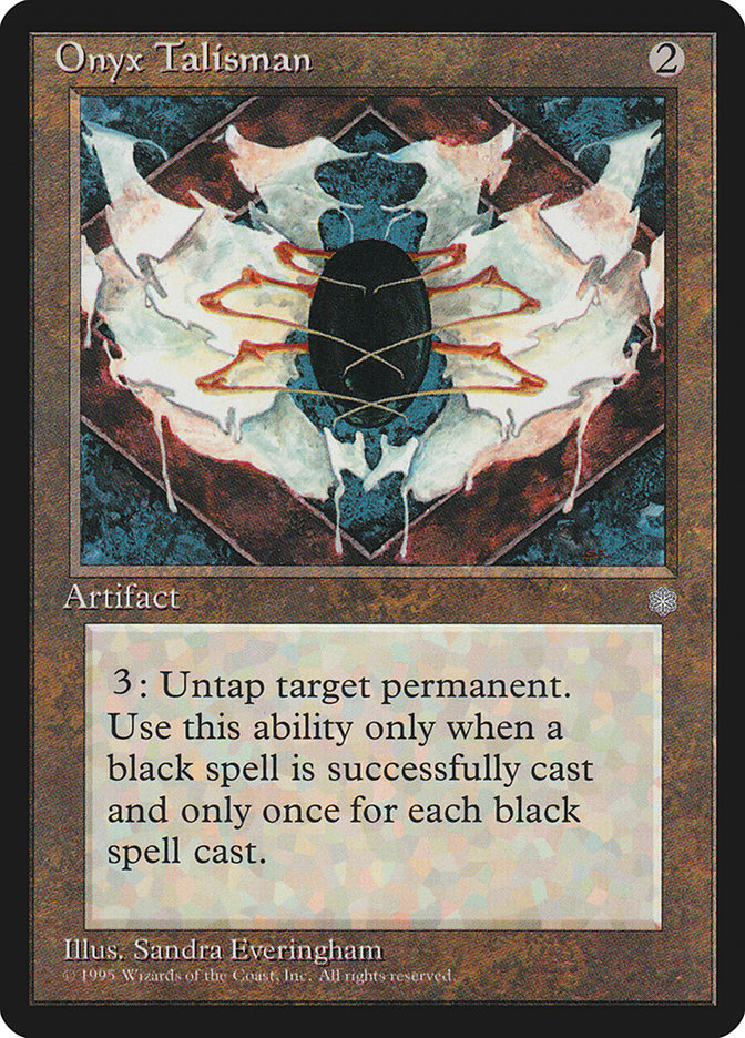 Onyx Talisman [Ice Age] | Deep Dive Games St. Marys
