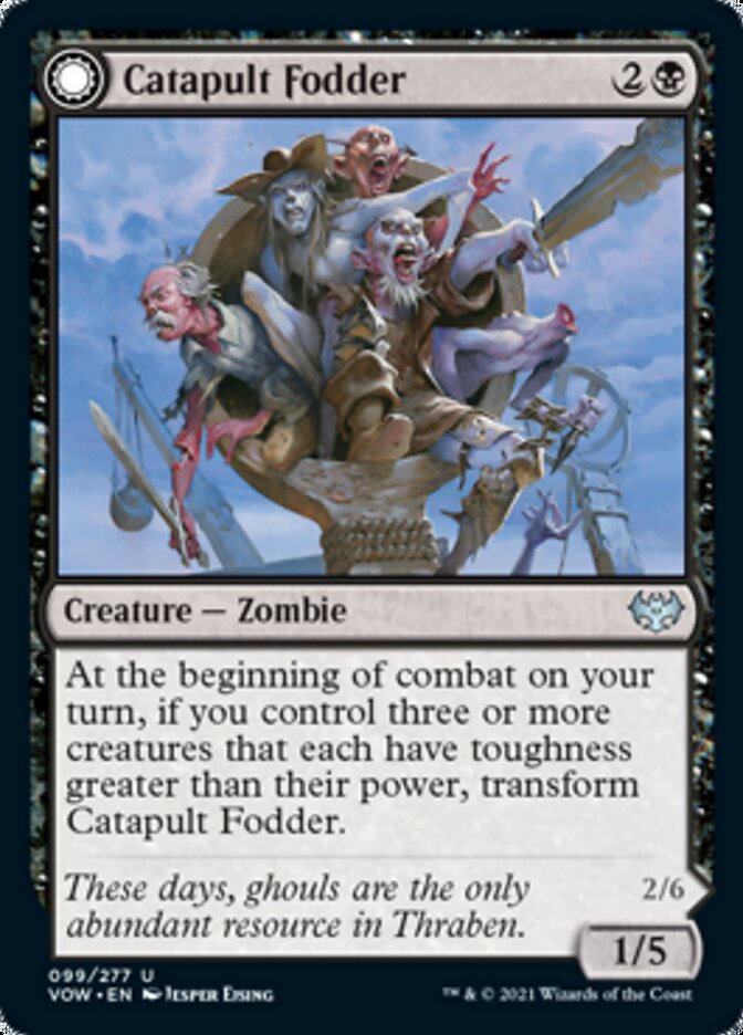 Catapult Fodder // Catapult Captain [Innistrad: Crimson Vow] | Deep Dive Games St. Marys