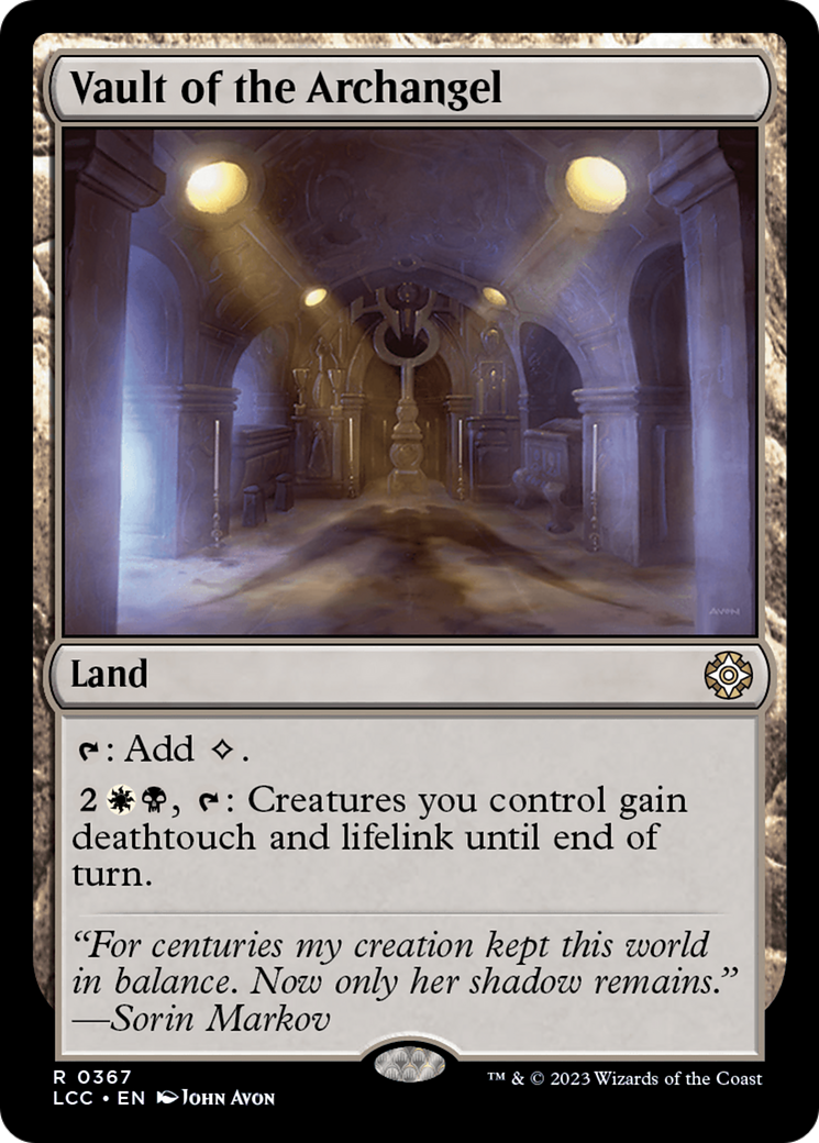 Vault of the Archangel [The Lost Caverns of Ixalan Commander] | Deep Dive Games St. Marys