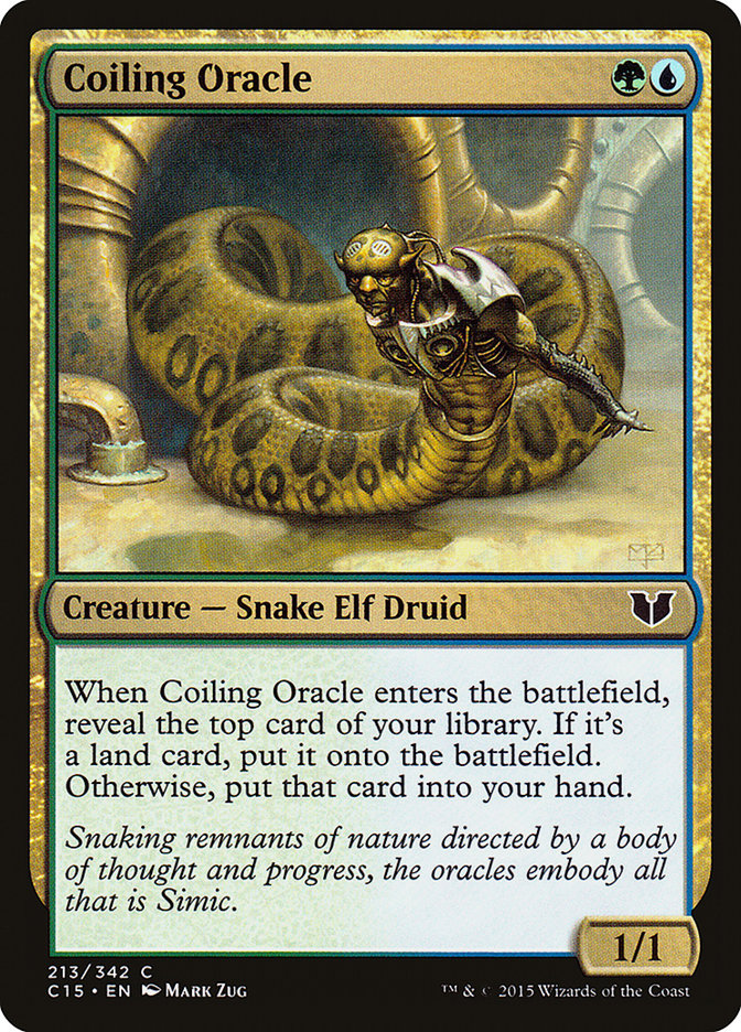 Coiling Oracle [Commander 2015] | Deep Dive Games St. Marys