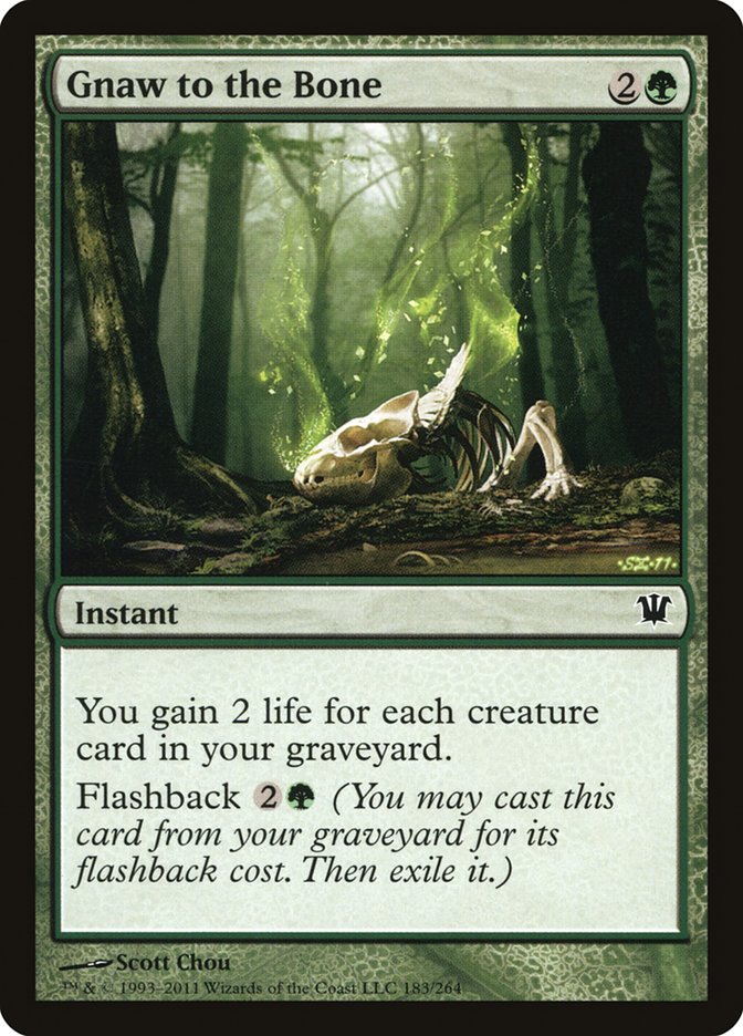Gnaw to the Bone [Innistrad] | Deep Dive Games St. Marys