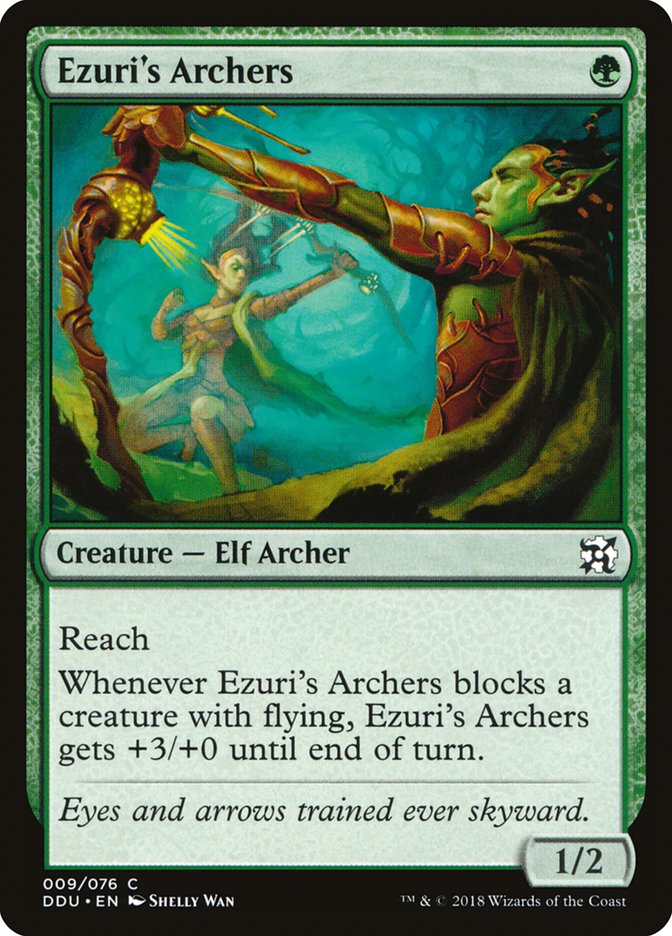 Ezuri's Archers [Duel Decks: Elves vs. Inventors] | Deep Dive Games St. Marys