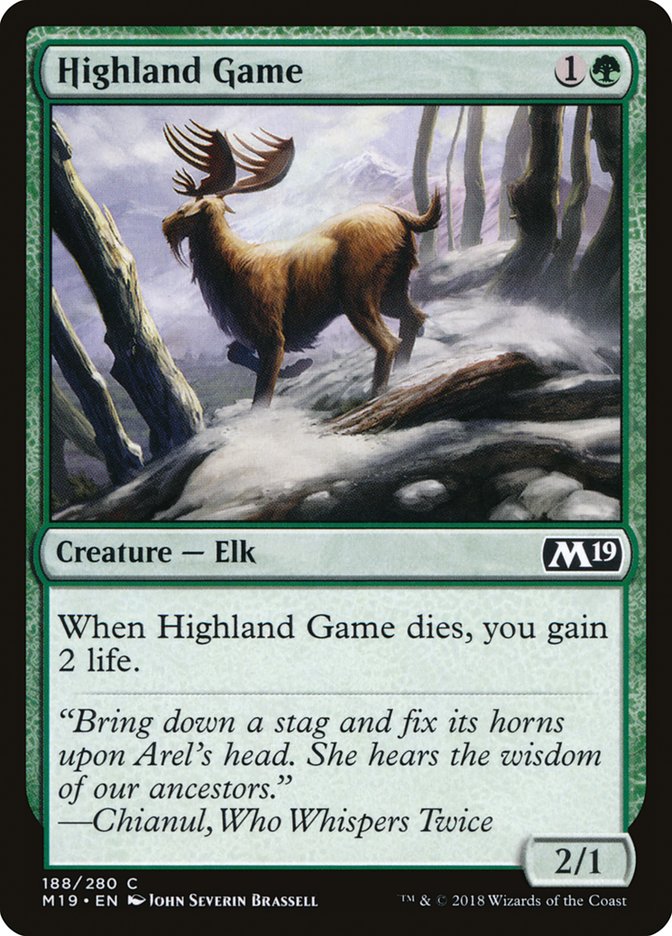 Highland Game [Core Set 2019] | Deep Dive Games St. Marys