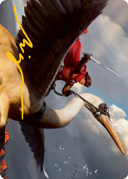 Rem Karolus, Stalwart Slayer Art Card (Gold-Stamped Signature) [Innistrad: Midnight Hunt Art Series] | Deep Dive Games St. Marys