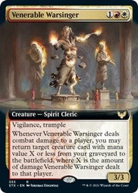 Venerable Warsinger (Extended Art) [Strixhaven: School of Mages] | Deep Dive Games St. Marys