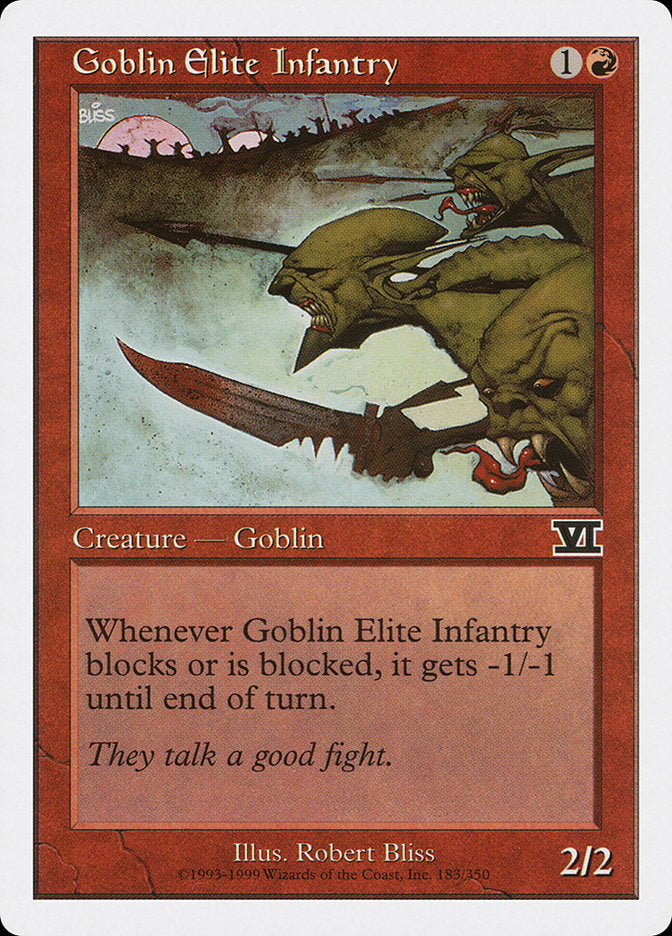 Goblin Elite Infantry [Classic Sixth Edition] | Deep Dive Games St. Marys